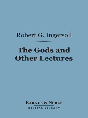 cover image of The Gods and Other Lectures (Barnes & Noble Digital Library)